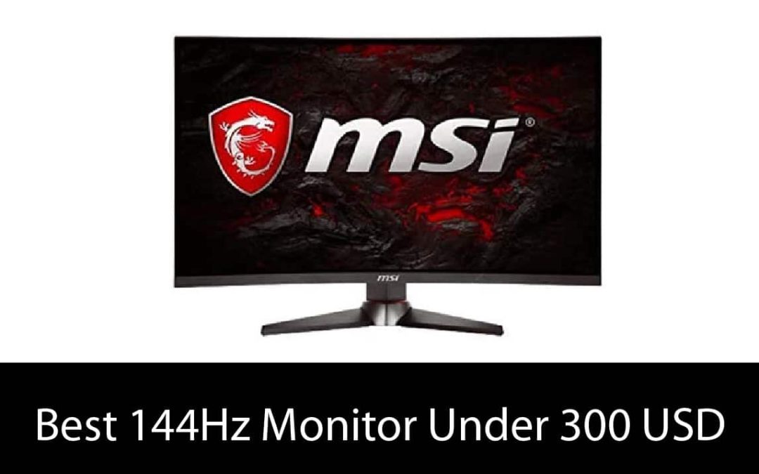 Best 144Hz Monitor Under 300 USD for 2022