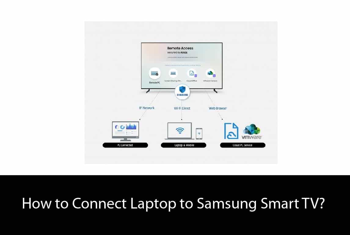 Connect Laptop to Samsung Smart TV