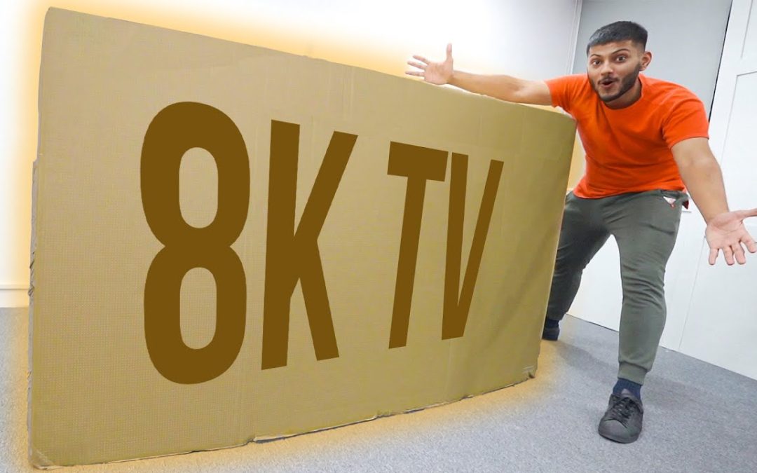 Samsung 8K TV Unboxing and review!