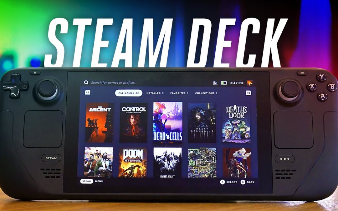 Valve Steam Deck hands-on: $400 Switch-like portable gaming PC