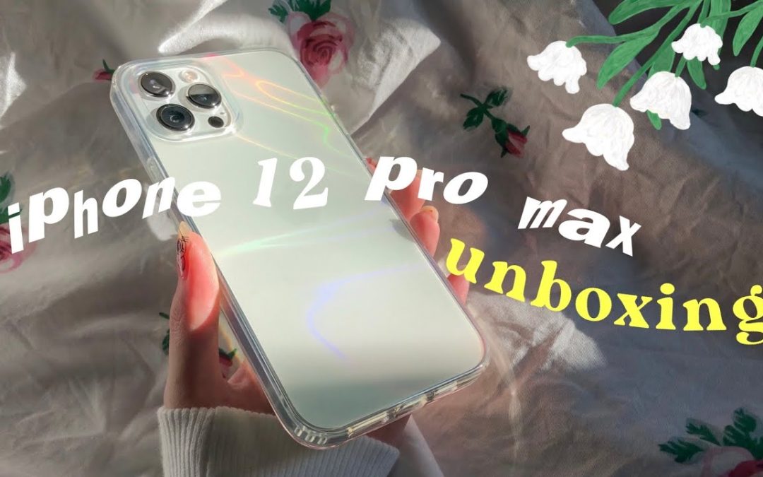 unboxing????iphone 12 pro max + cute accessories????????