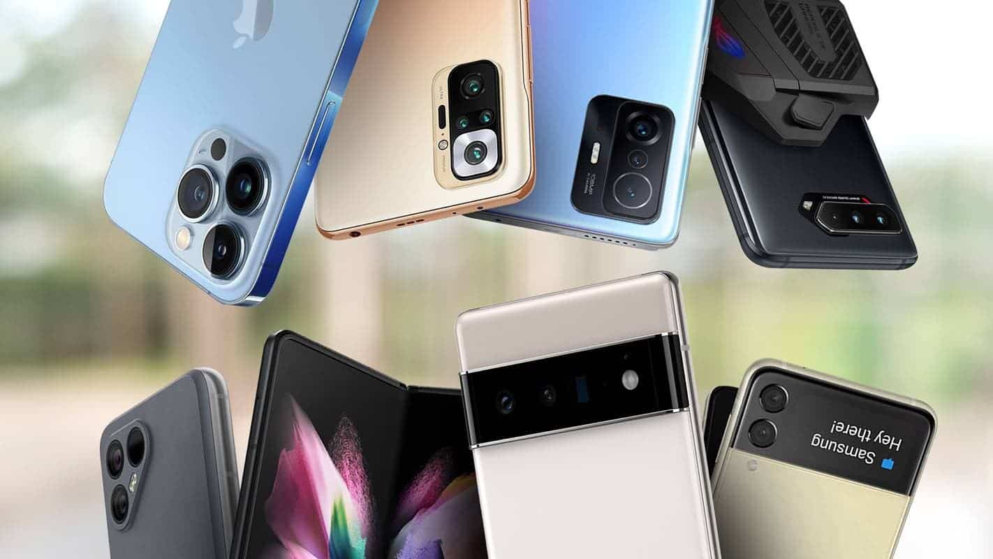 Top best selling 5 phones in 2022