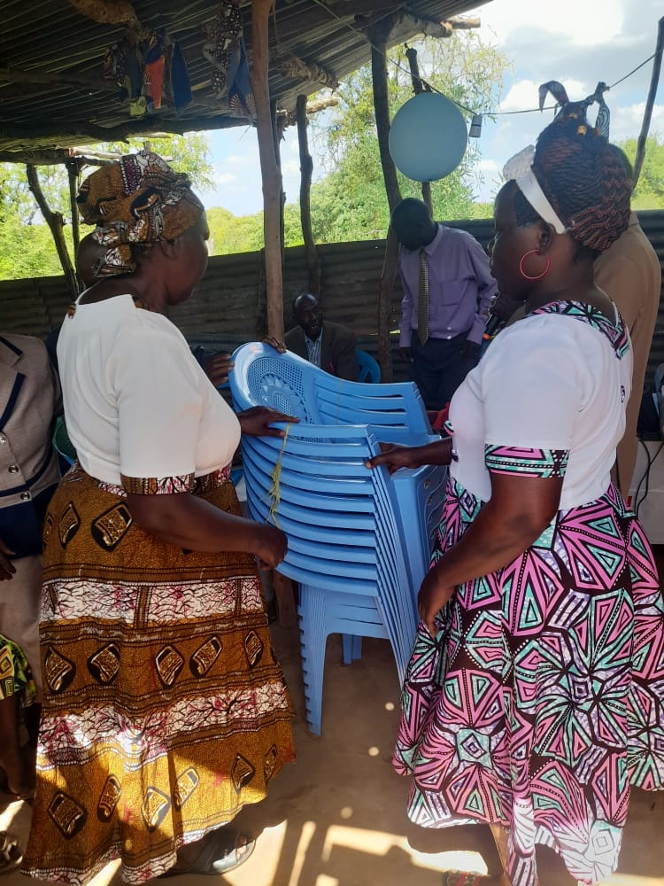 New Chairs for Ngelani Church