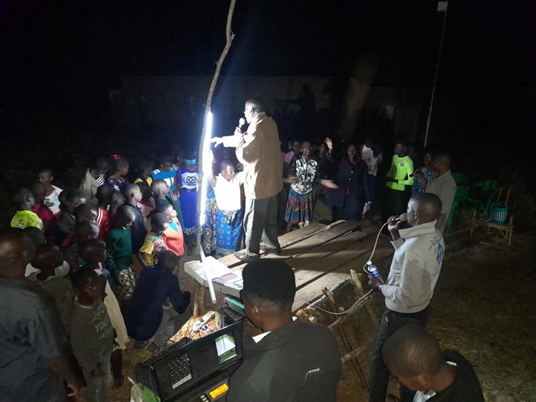 KATIKONI CRUSADE AND CINEMA.