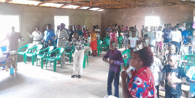 SUNDAY SERVICE AT KATIKONI CHURCH.