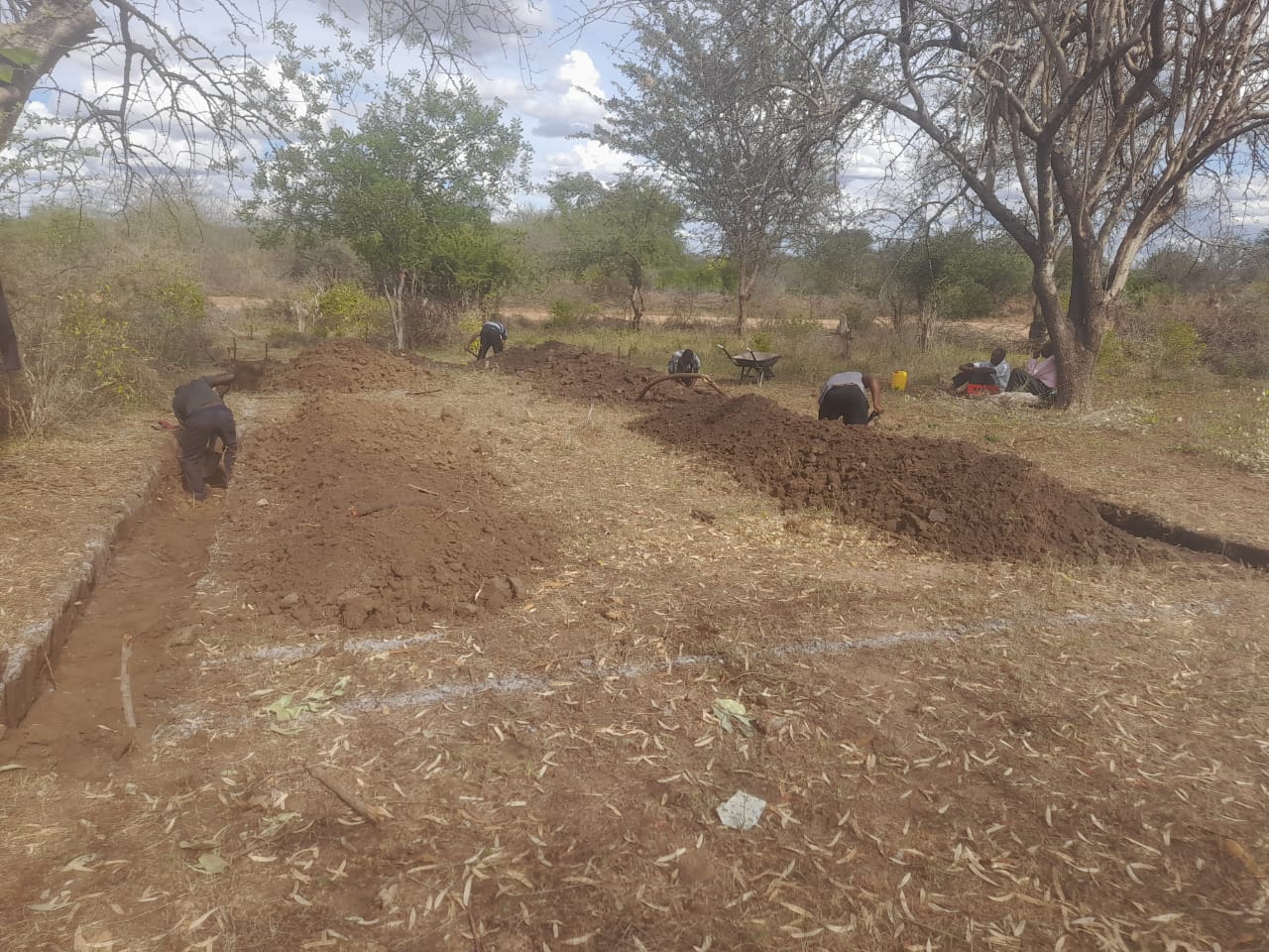 GROUND BREAKING FOR SFC-               MATANGI CHURCH.