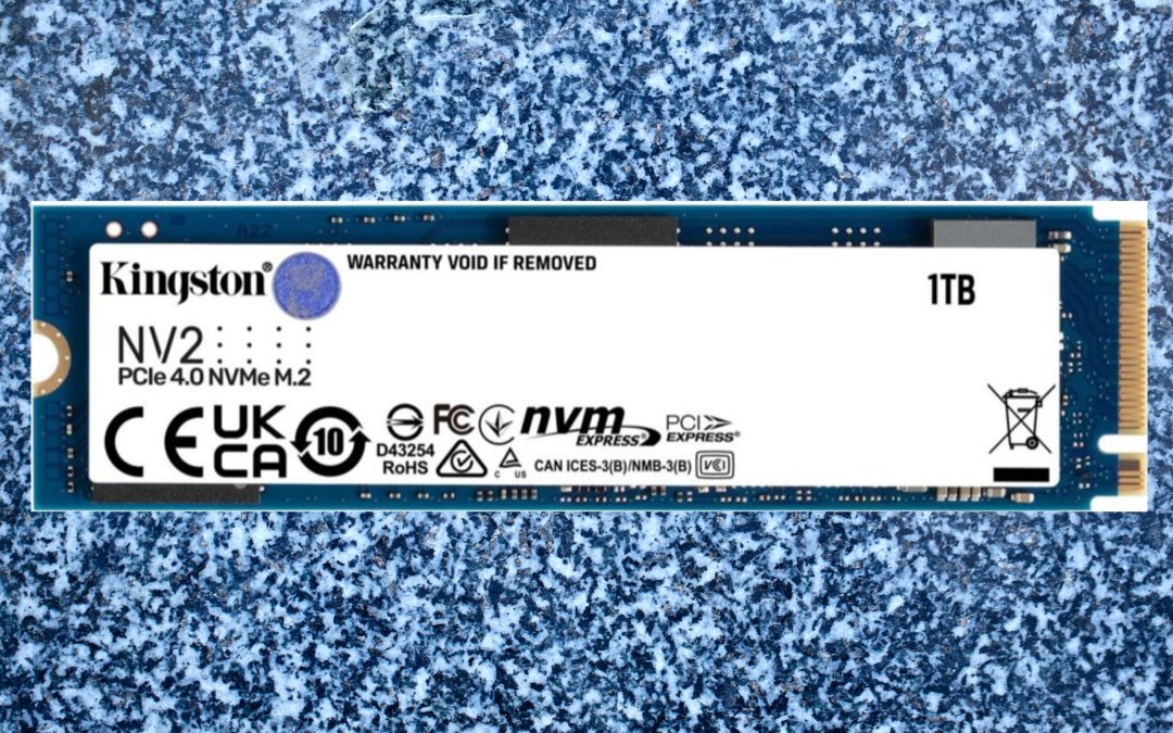 The Kingston NV2 1TB M.2 2280 NVMe Internal SSD