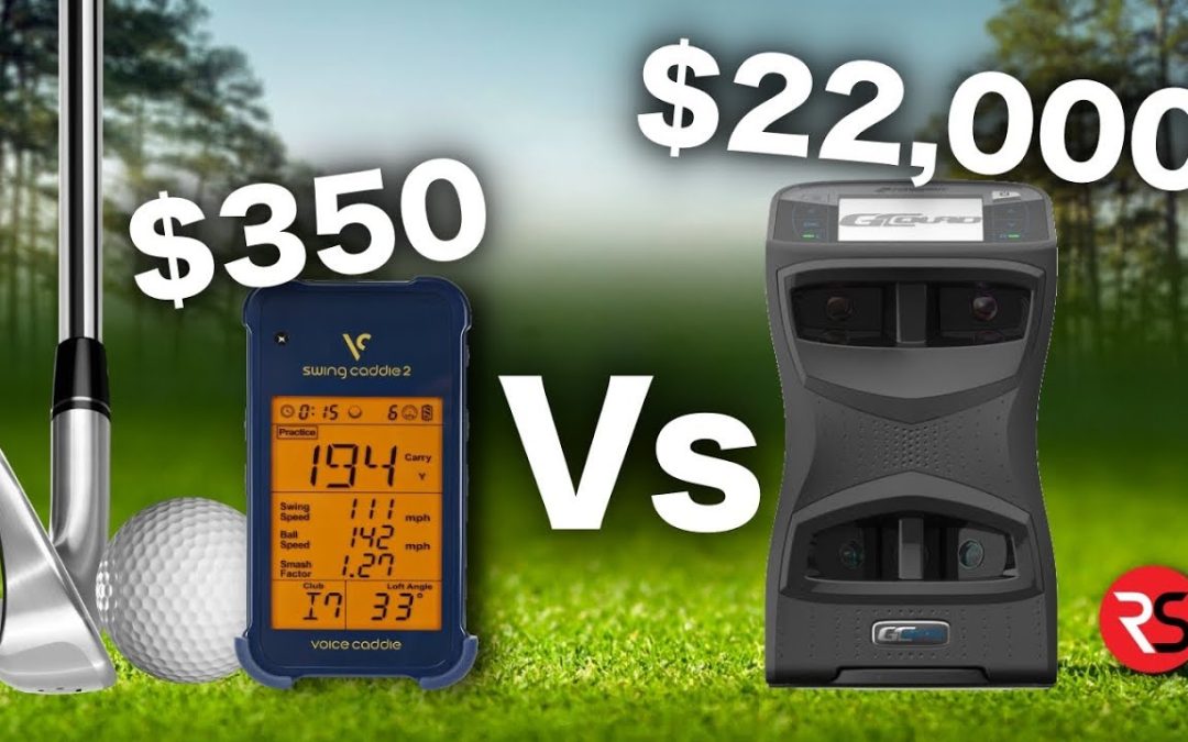 $350 Vs $22,000 – GOLF LAUNCH MONITORS!