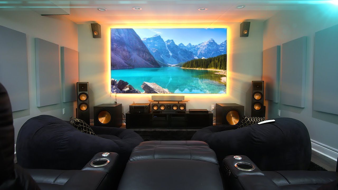 My NEW 4K Home Theater Setup! (2019)