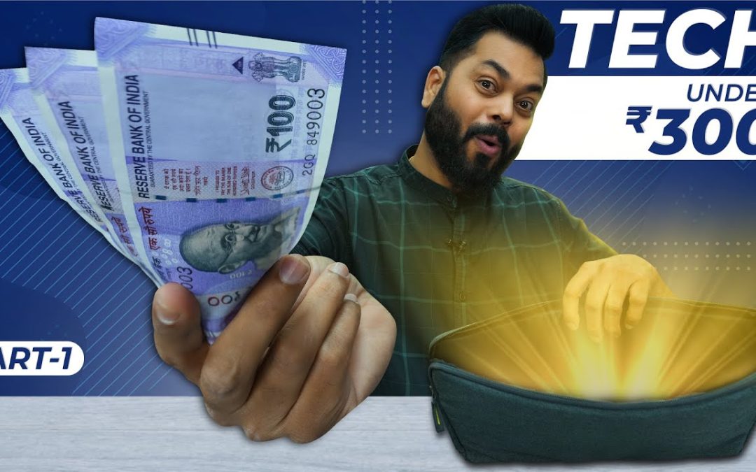 Top 5 Best Tech Gadgets Under Rs.300 | Part 1 ⚡ October 2021