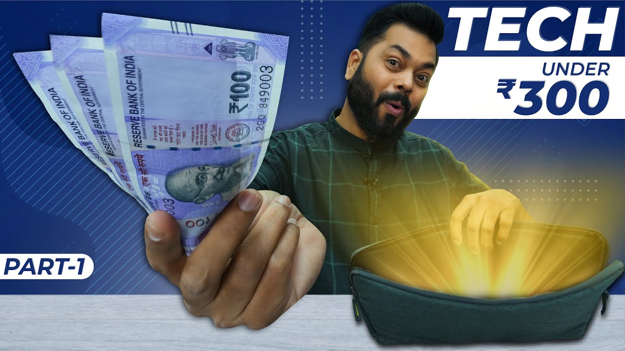 Top 5 Best Tech Gadgets Under Rs.300 | Part 1 ⚡ October 2021
