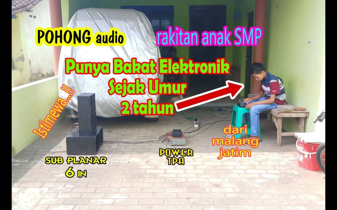 review miniatur sound system istimewa rakitan anak SMP dari malang pohong audio