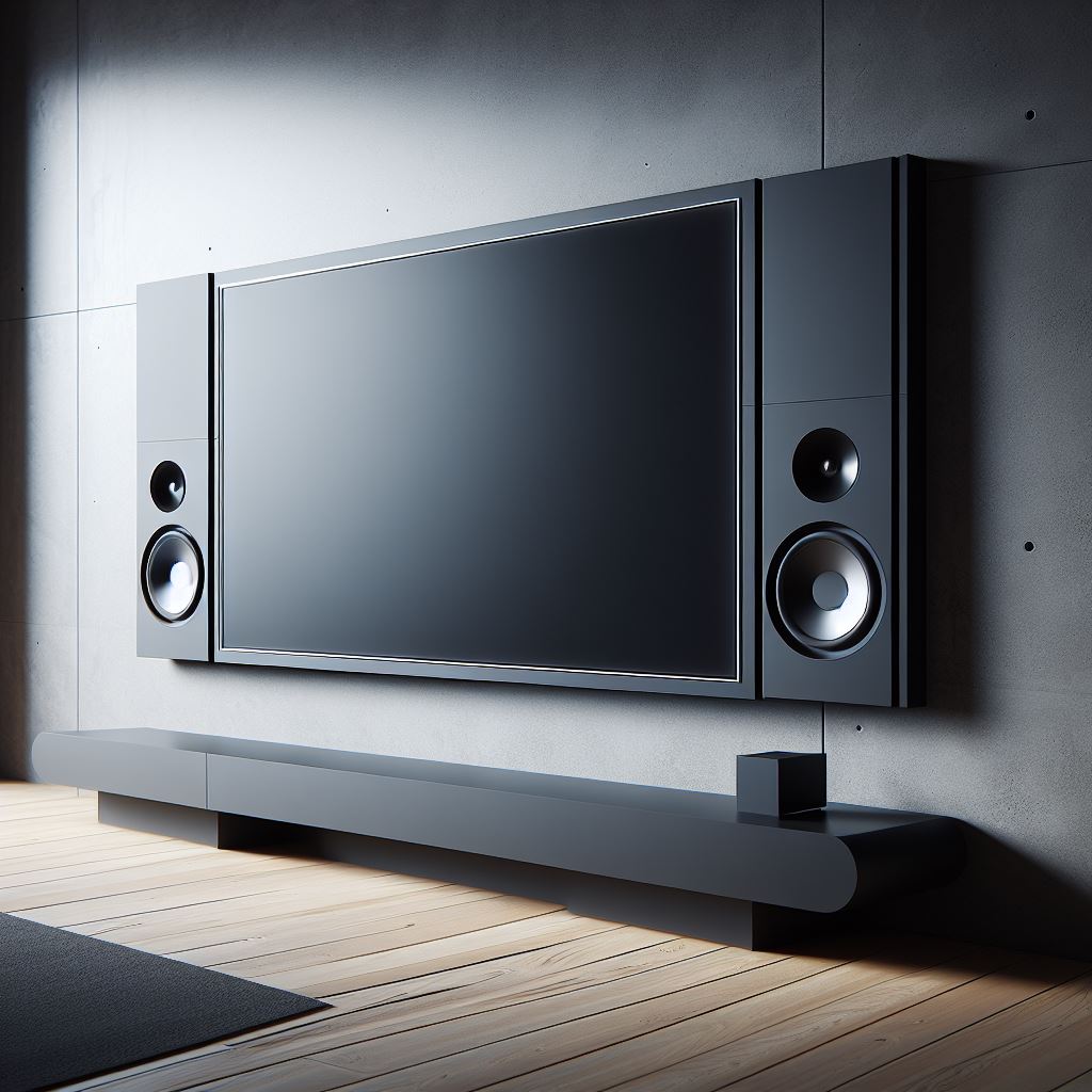 TV with speakers