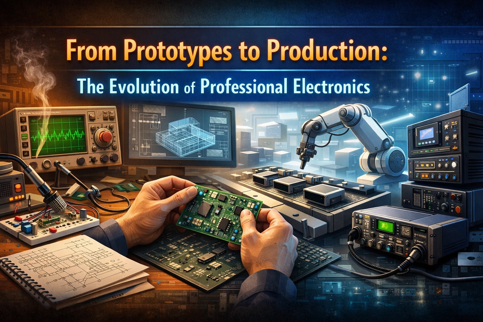 The Evolution of Professional Electronics