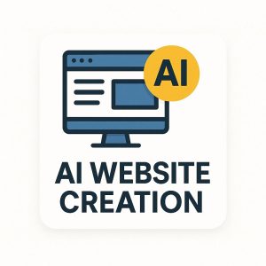 AI website creation