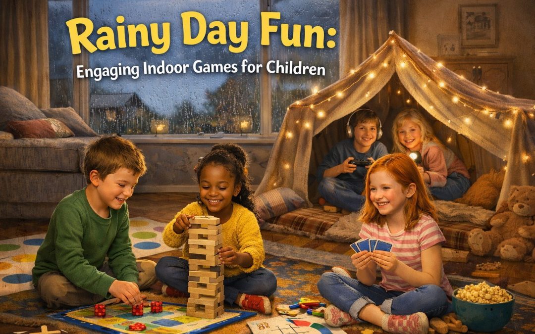 Rainy Day Fun: Engaging Indoor Games for Children