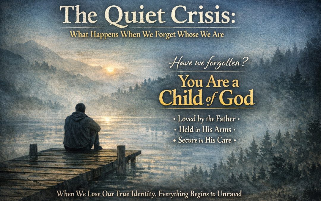 The Quiet Crisis: What Happens When We Forget Whose We Are